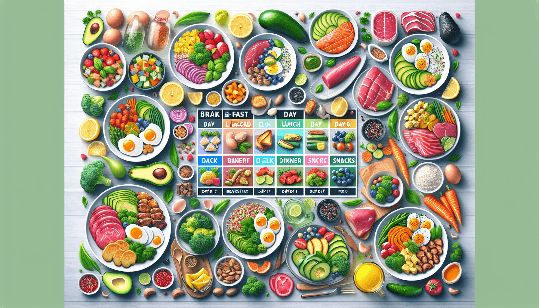 7-Day Keto Meal Plan for Effective Fat Loss – Nutribal®