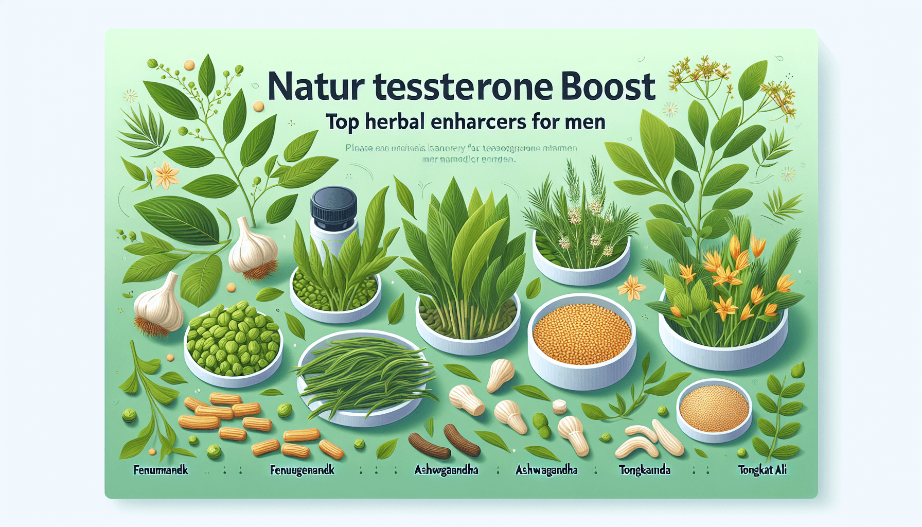 Natural Testosterone Boost Top Herbal Enhancers for Men