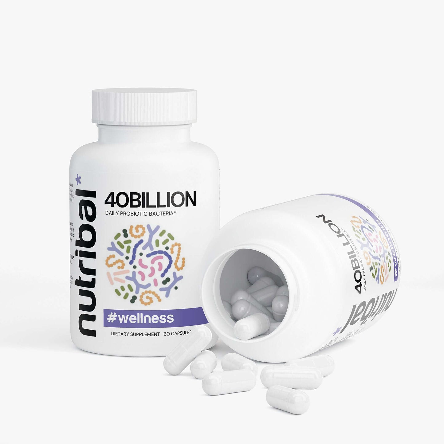 Nutribal® Wellness 40BILLION – Premium Daily Digestive Wellness Support 🌿