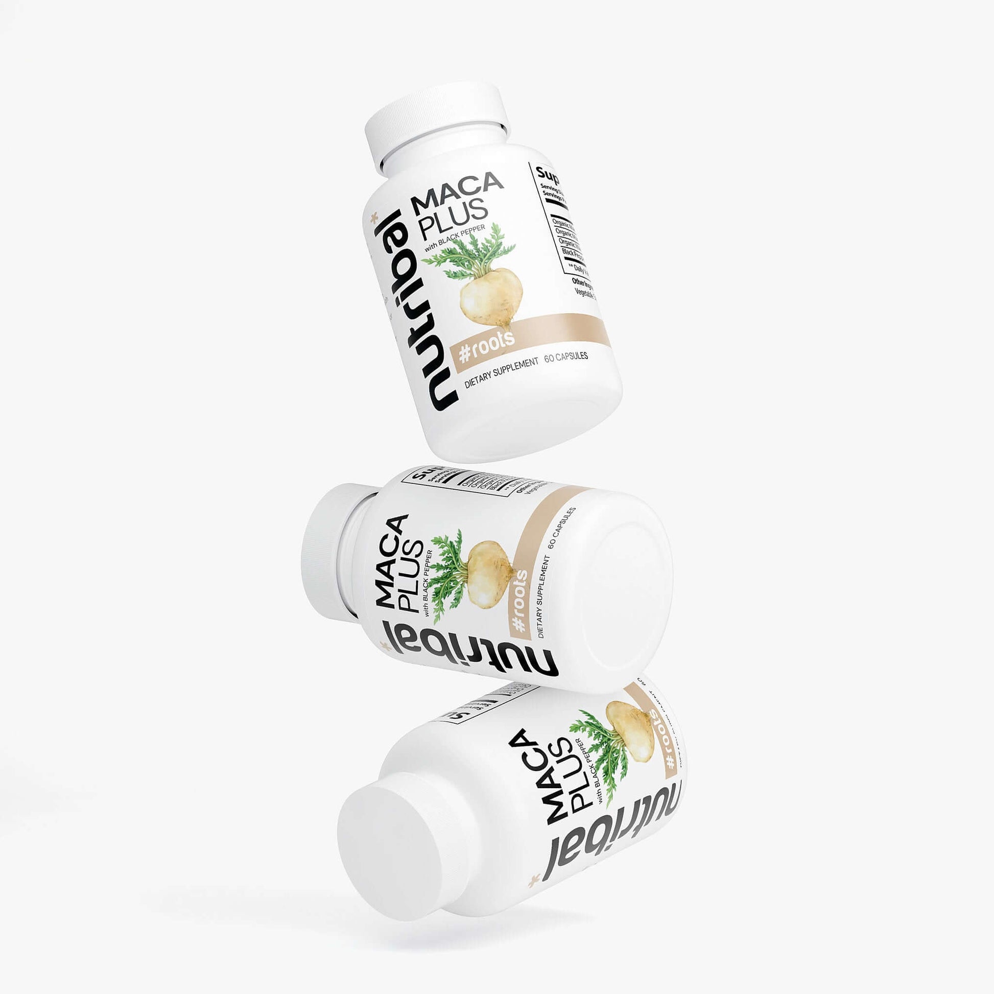Nutribal® Roots MACA+ – Triple Maca for Total Vitality ⚡