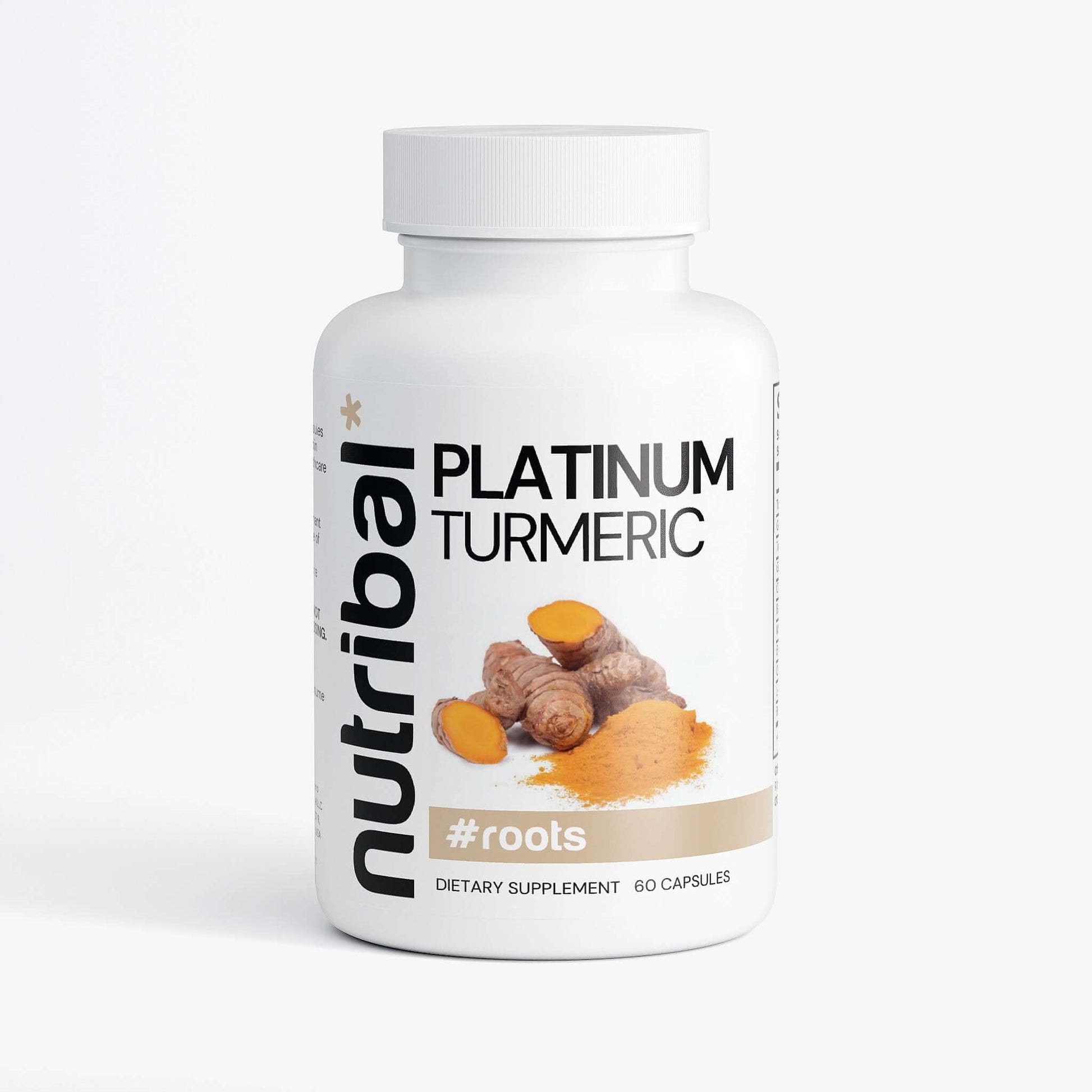 Nutribal® Roots PLATINUM TURMERIC – Premium Daily Turmeric Complex 🟠