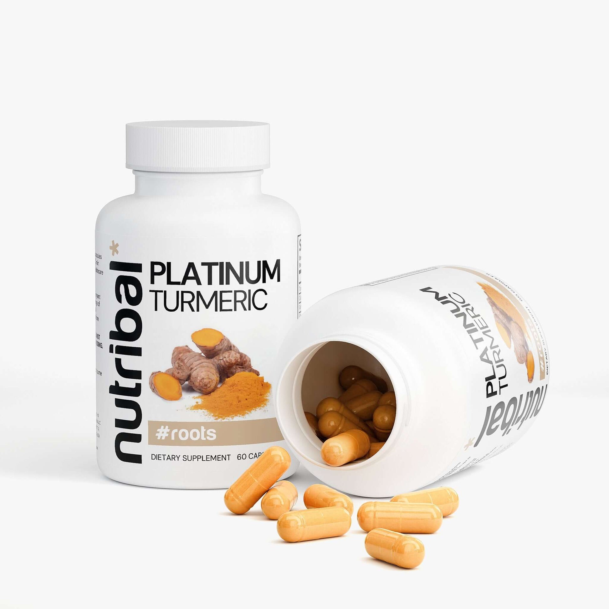 Nutribal® Roots PLATINUM TURMERIC – Premium Daily Turmeric Complex 🟠