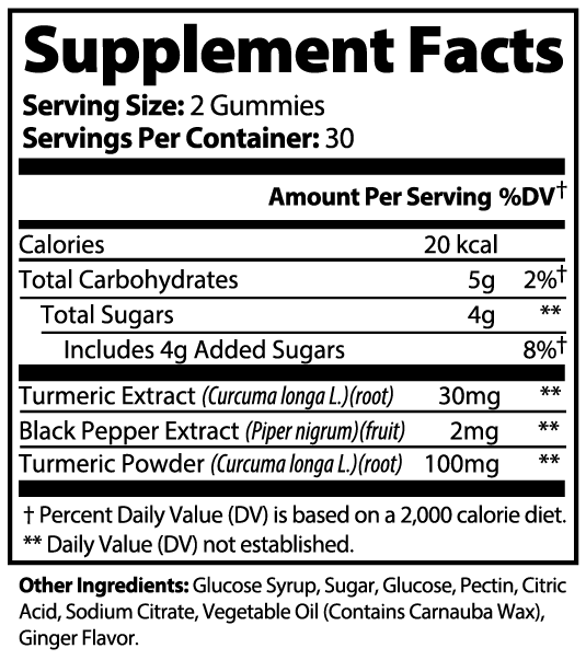 NutribalĀ® Gummies RADIANT ROOT ā Premium Turmeric Wellness Gummies š§”