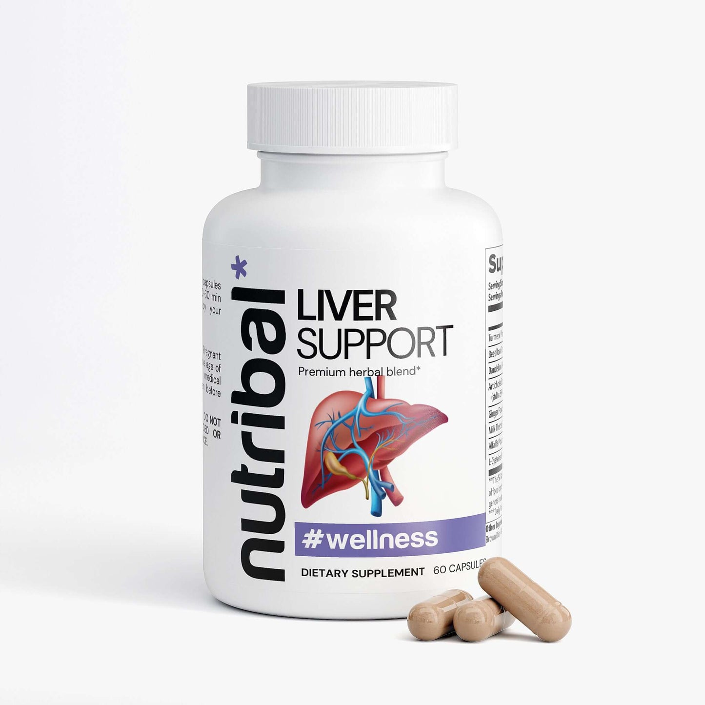 Nutribal® Wellness LIVER SUPPORT – Premium Daily Liver Wellness & Digestive Support 🌿