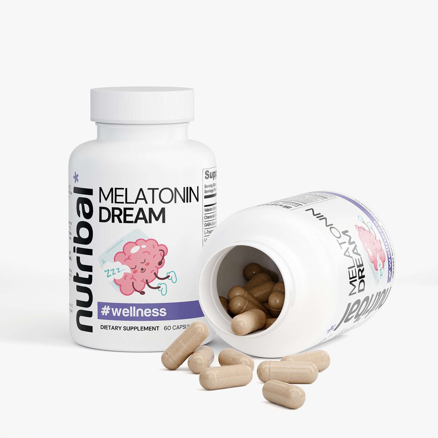 Nutribal® Wellness MELATONIN DREAM – Premium Daily Sleep Wellness & Relaxation Support 🌙