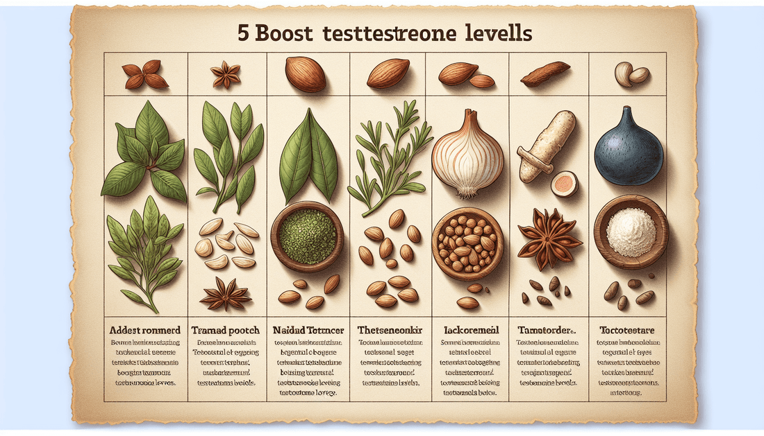 5 Natural Ingredients That Can Boost Your Testosterone Levels - Nutribal™ - The New Healthy.