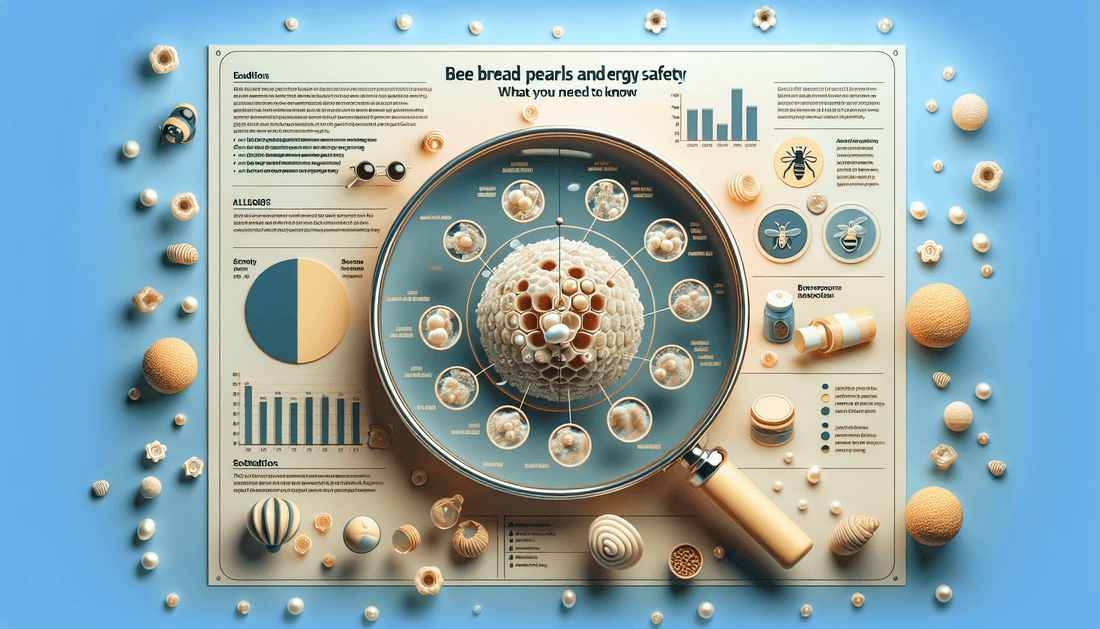 Bee Bread Pearls and Allergy Safety: What You Need to Know - Nutribal™ - The New Healthy.