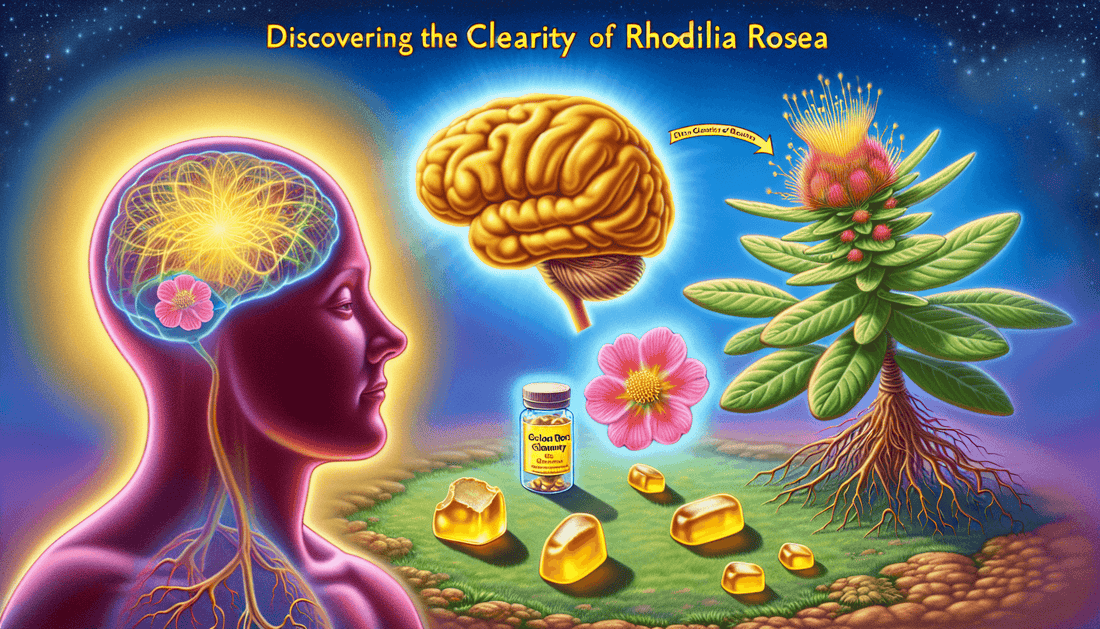 Boost Your Brain with Golden Root Gummies: Discovering the Clarity of Rhodiola Rosea - Nutribal™ - The New Healthy.