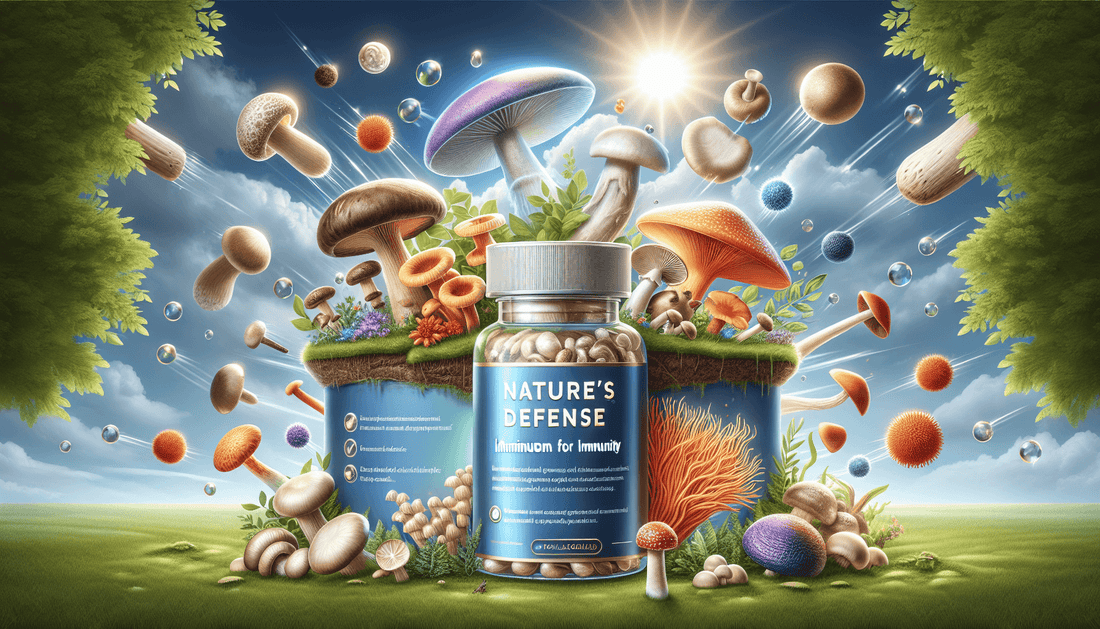 Boosting Immunity Naturally with Mushroom Complex Supplements - Nutribal™ - The New Healthy.