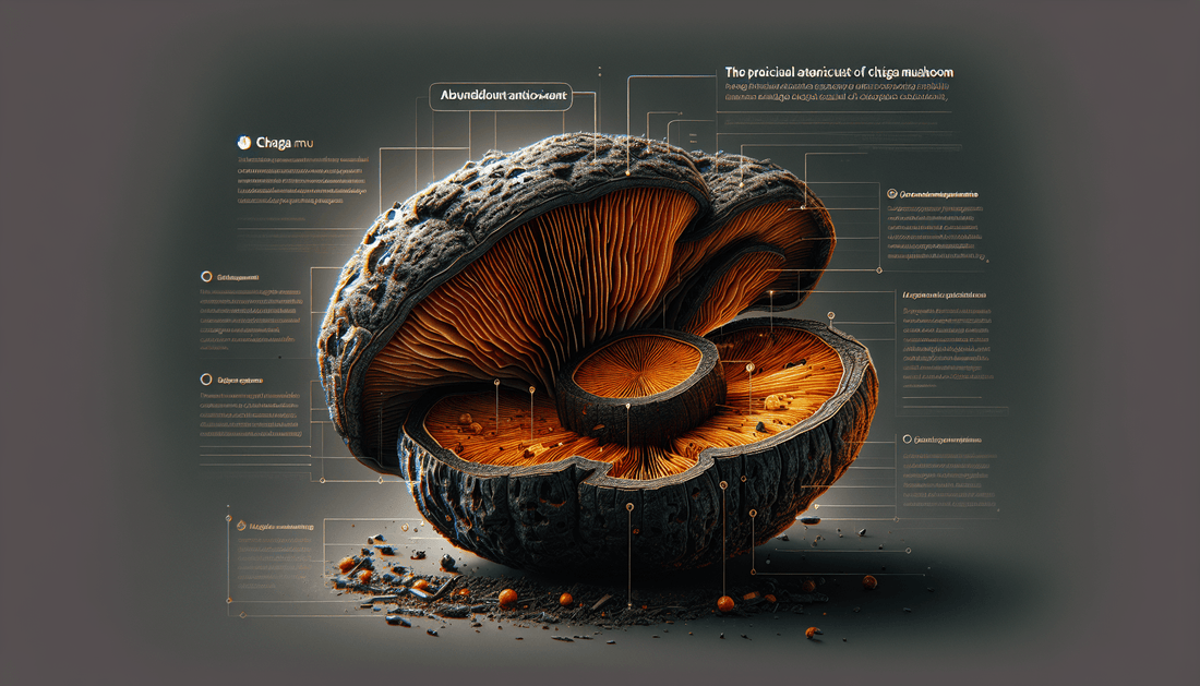 Chaga Mushroom: A Rich Source of Antioxidants - Nutribal™ - The New Healthy.