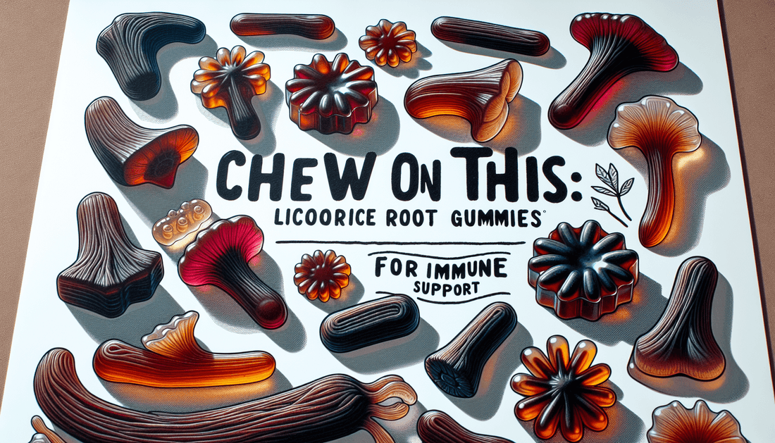 Chew on This: Licorice Root Gummies for Immune Support - Nutribal™ - The New Healthy.