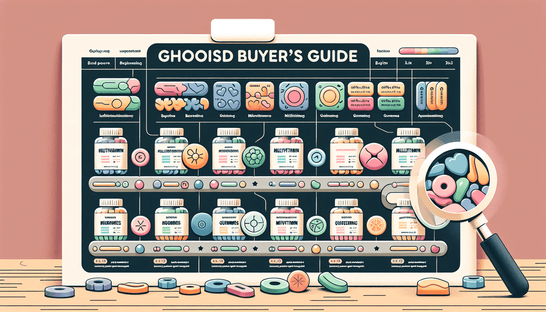 Choosing the Best Multivitamin Gummies: A Buyer's Guide - Nutribal™ - The New Healthy.