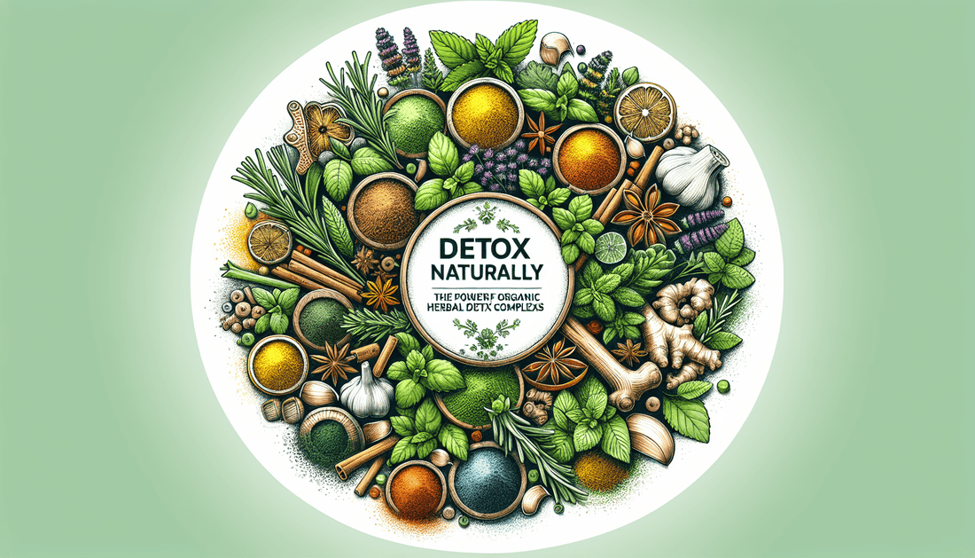 Detox Naturally: The Power of Organic Herbal Detox Complexes - Nutribal™ - The New Healthy.