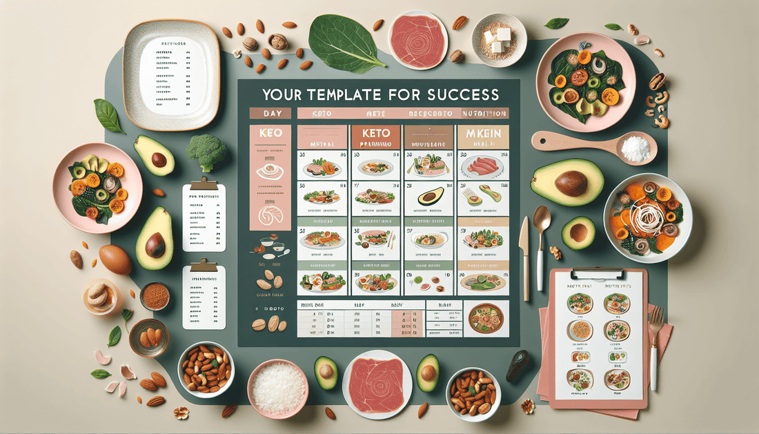 Easy Keto Meal Planning: Your Template for Success - Nutribal™ - The New Healthy.