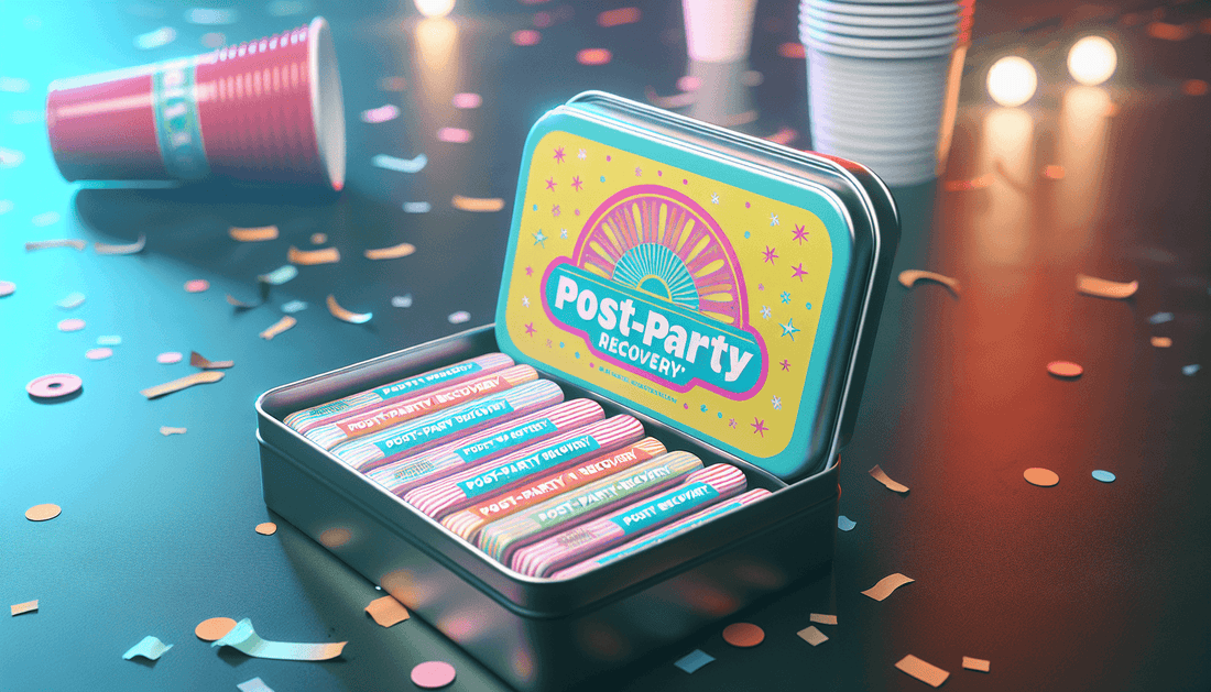 Pocket-Sized Post-Party Strips for Easy Recovery on the Go - Nutribal™ - The New Healthy.