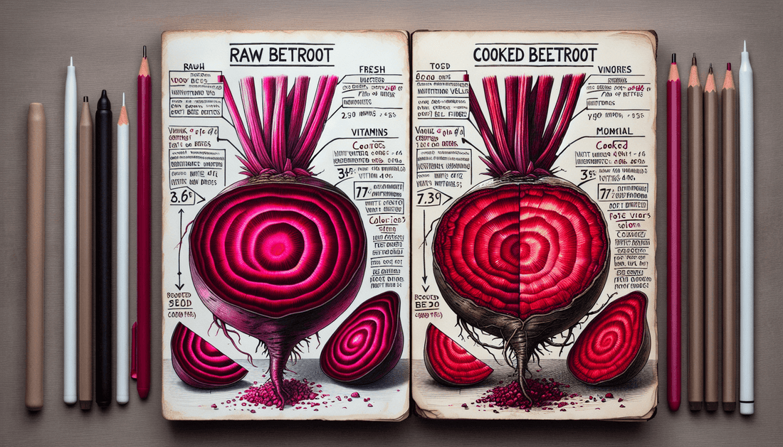 Raw vs Cooked Beetroot: A Nutritional Comparison - Nutribal™ - The New Healthy.