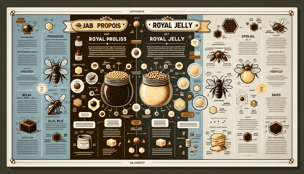 Royal Propolis Jelly vs. Royal Jelly Understanding the Differences