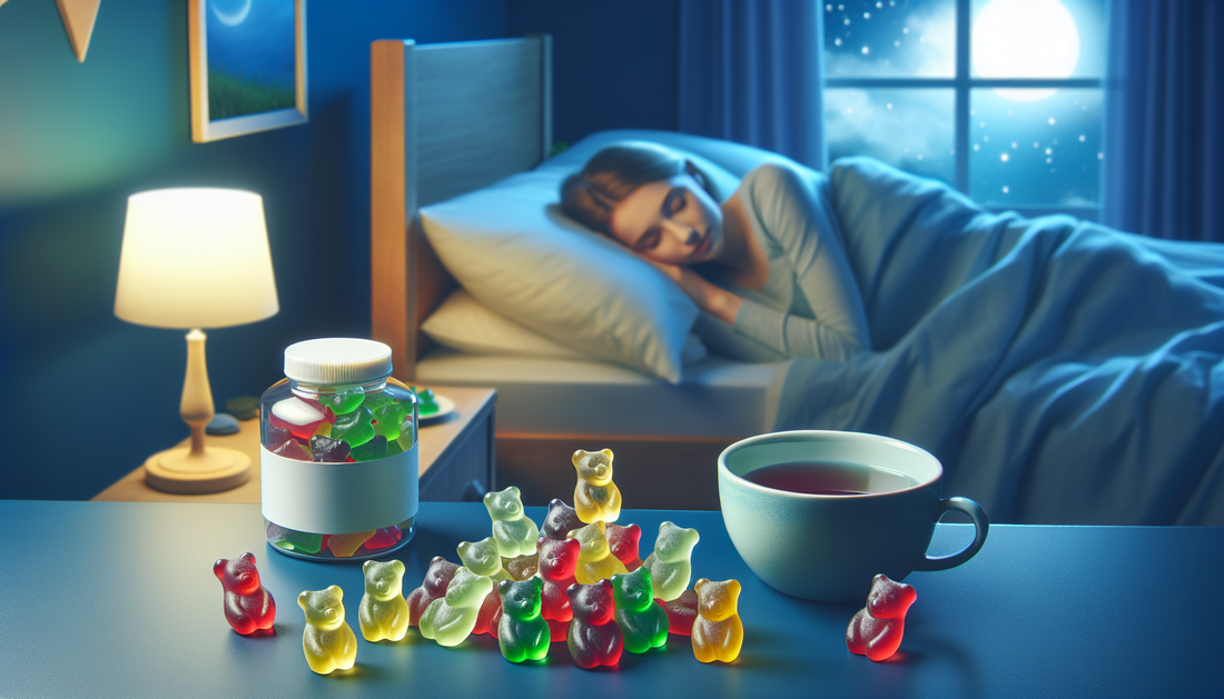 Sleep Sweetly: The Benefits of Organic Melatonin Gummies - Nutribal™ - The New Healthy.