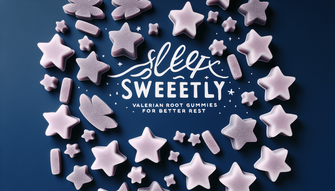 Sleep Sweetly: Valerian Root Gummies for Better Rest - Nutribal™ - The New Healthy.