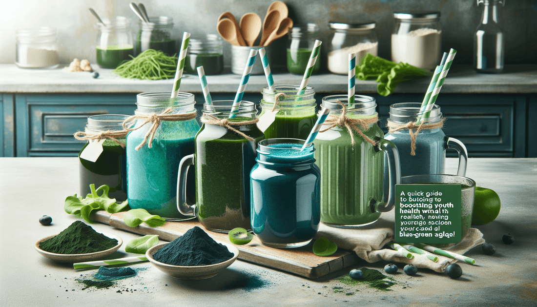 Spirulina Smoothies: A Quick Guide to Boosting Your Health with Blue-Green Algae - Nutribal™ - The New Healthy.