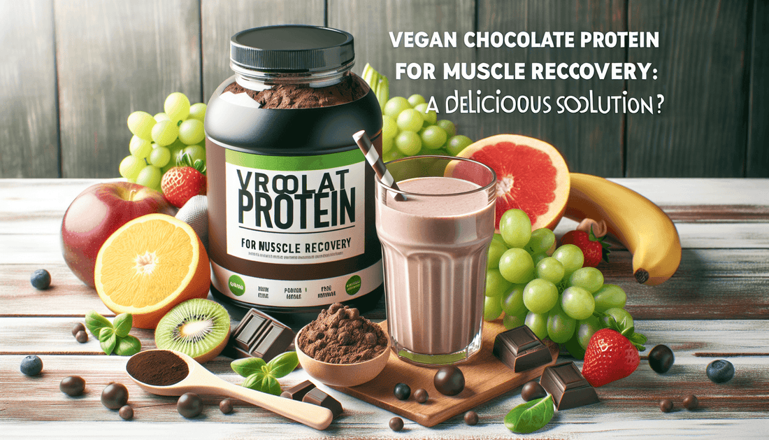 Vegan Chocolate Protein for Muscle Recovery: A Delicious Solution! - Nutribal™ - The New Healthy.