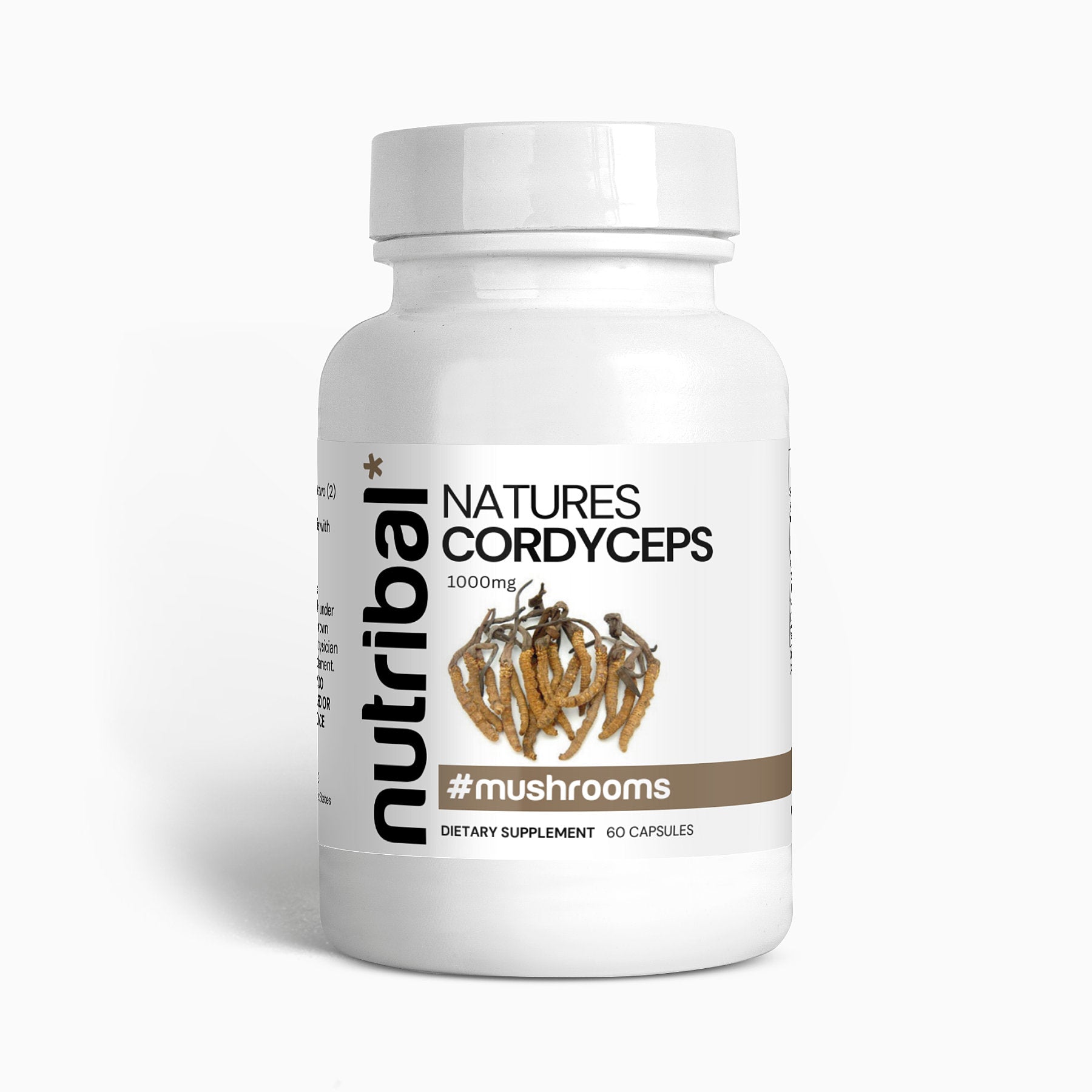 Nutribal® CORDYCEPS Organic Mushroom Caps 🍄