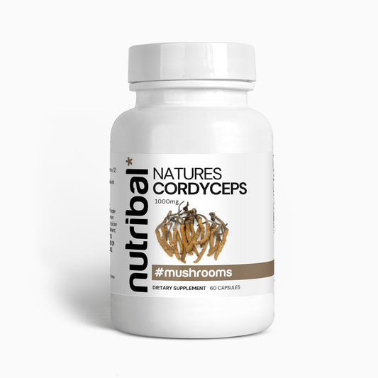 Nutribal® CORDYCEPS Organic Mushroom Caps 🍄