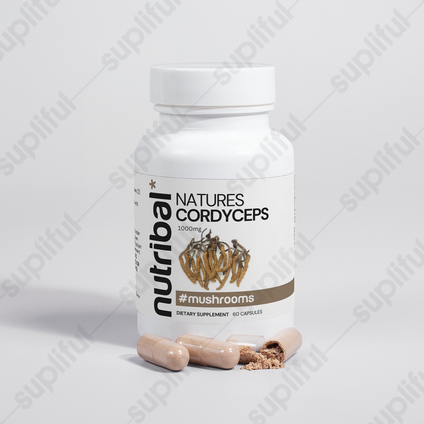 Nutribal® CORDYCEPS Organic Mushroom Caps 🍄