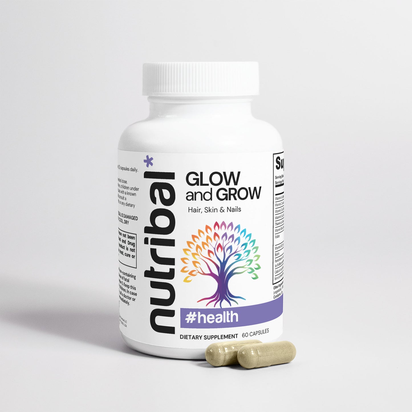 Nutribal GLOW & GROW Hair, Skin & Nail Vitality