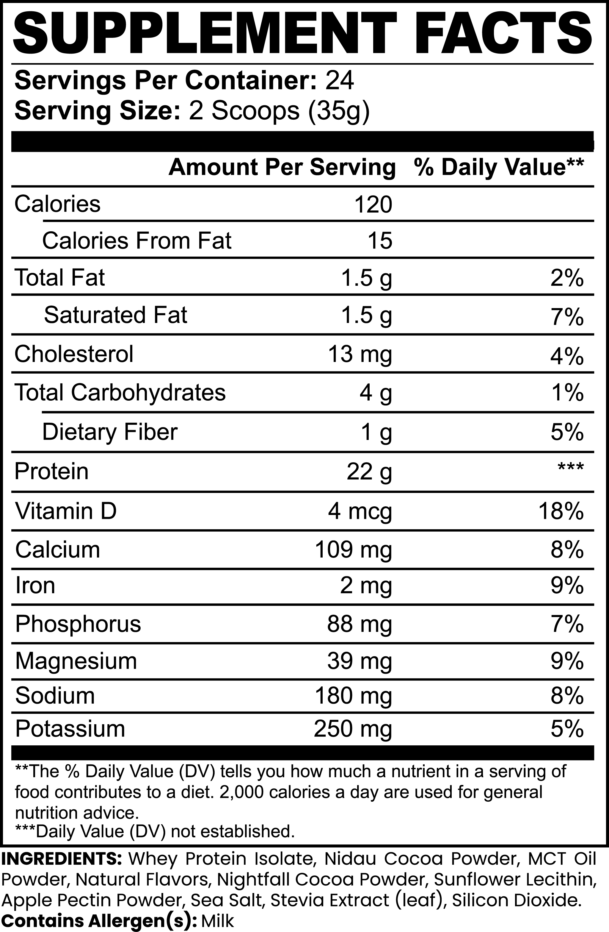 Nutribal HYDRO PUSH Advanced 100% Whey Protein Isolate