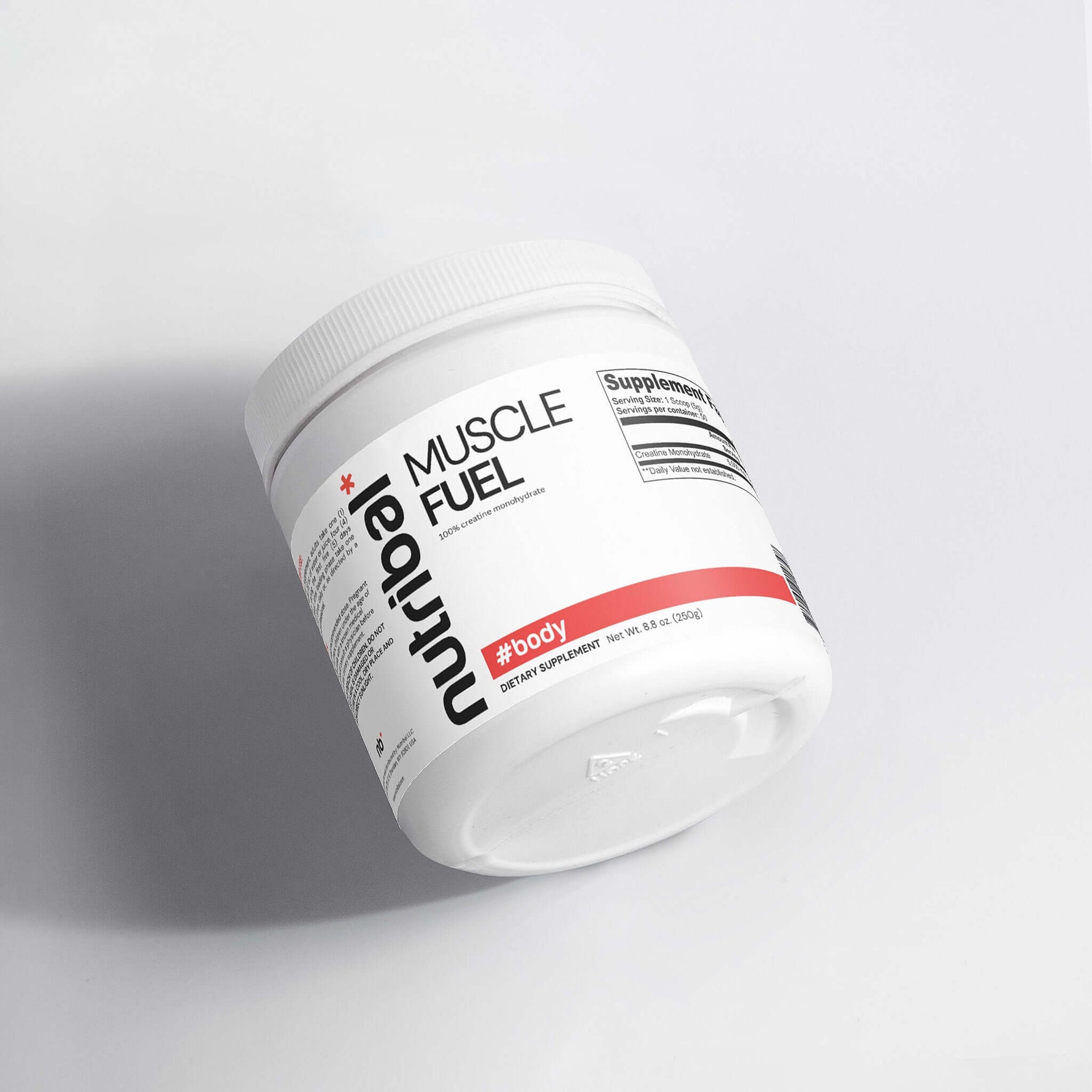100% Pure Creatine Monohydrate — MUSCLE FUEL Nutribal®