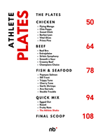 30-40-30 Muscle Building Nutrition | ATHLETE PLATES Nutribal®