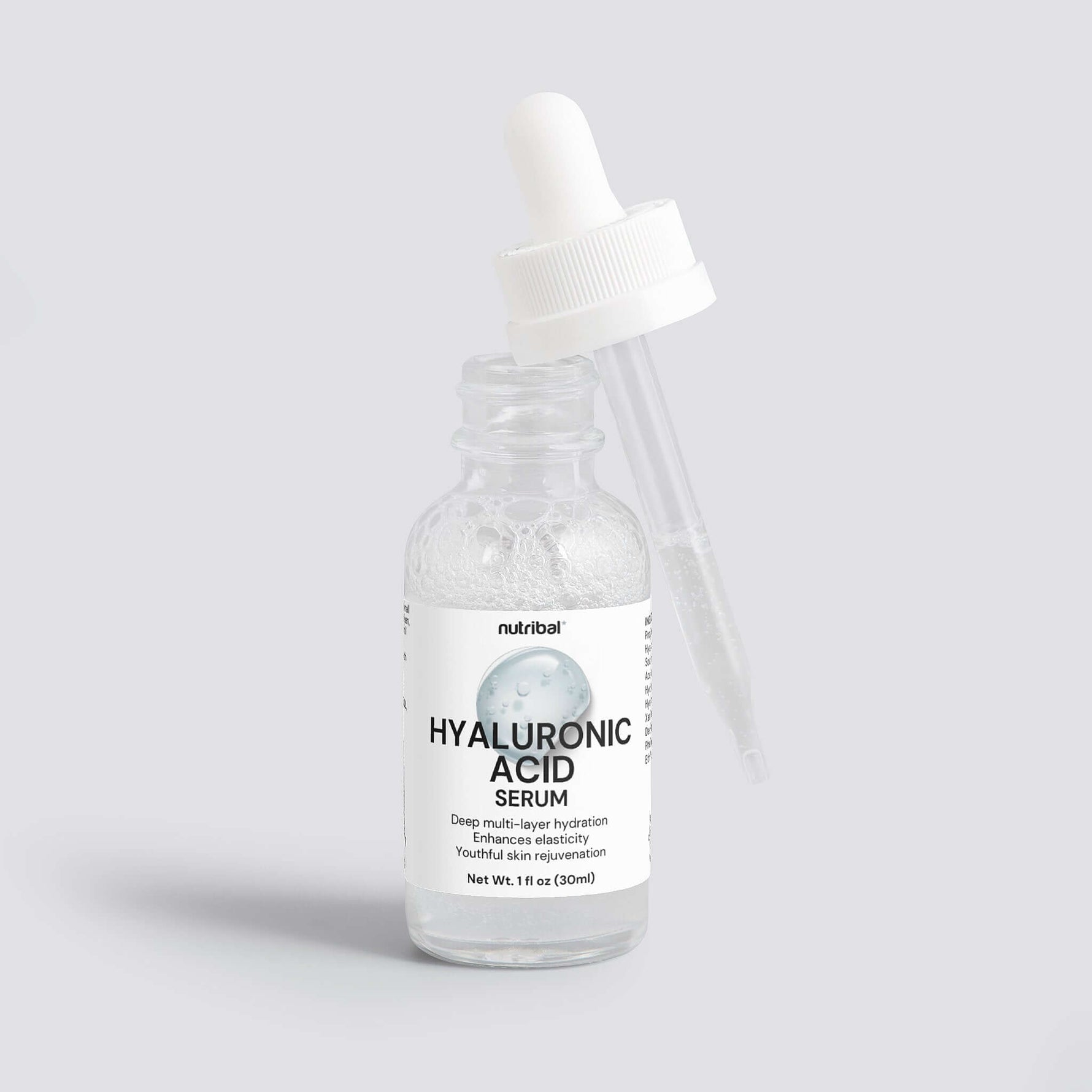 4-Weight Sodium Hyaluronate — HYALURONIC SERUM Nutribal®
