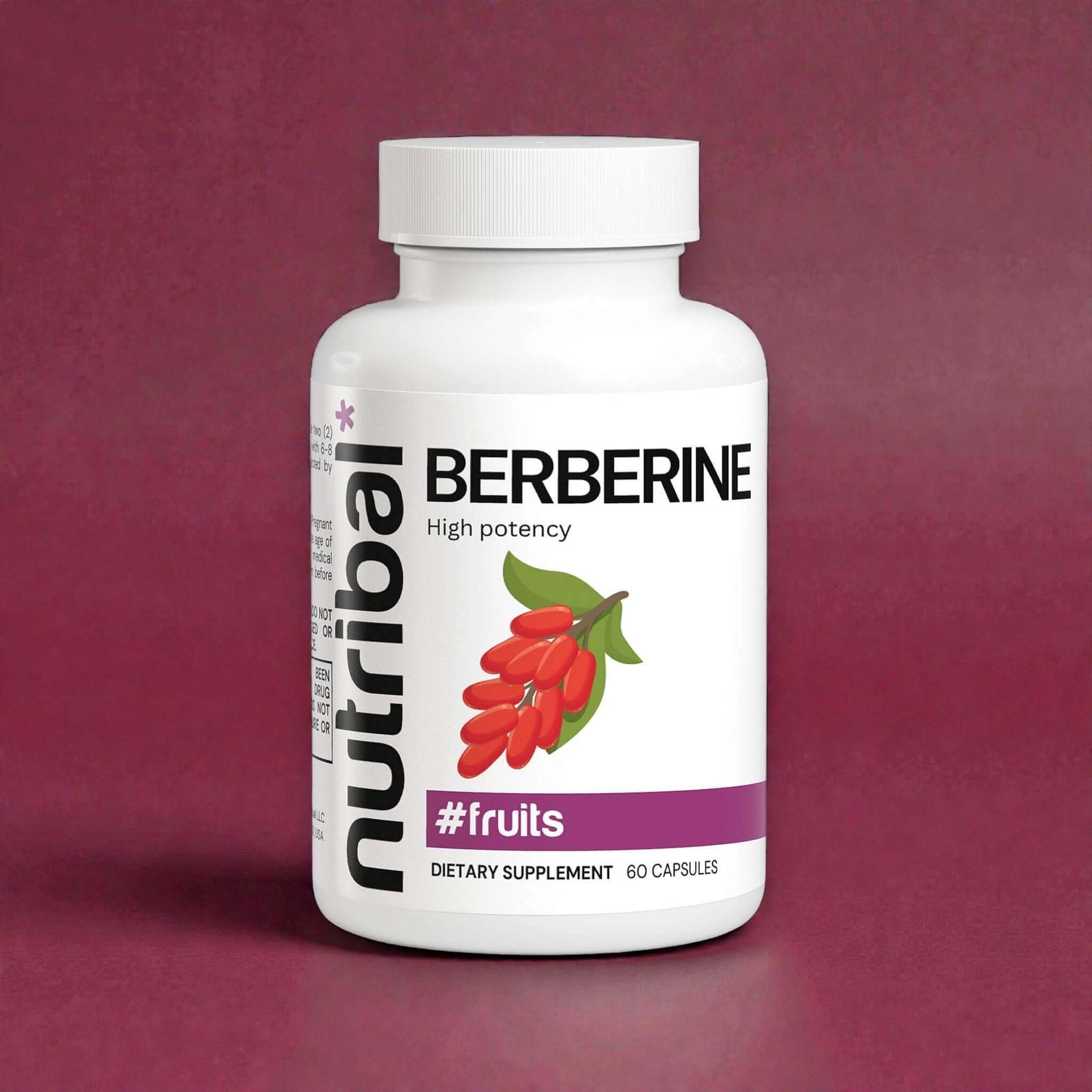 97% Potency & L-Leucine — BERBERINE Nutribal®