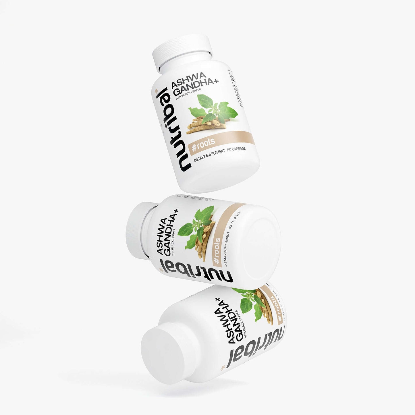 Nutribal® Roots ASHWAGANDHA+ – Premium Stress Resilience Support 🌿