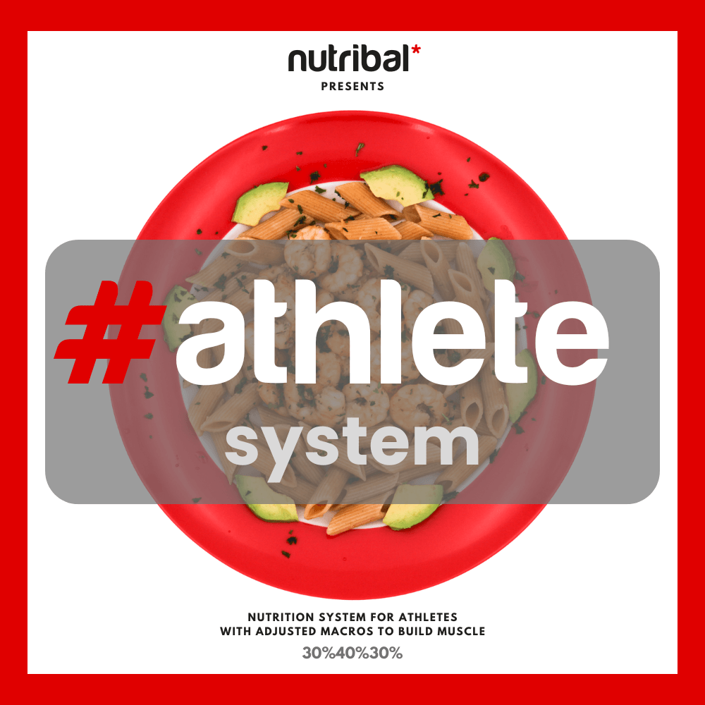 Nutribal® Nutrition System ATHLETE SYSTEM – Complete Macro Framework for Active Living 💪