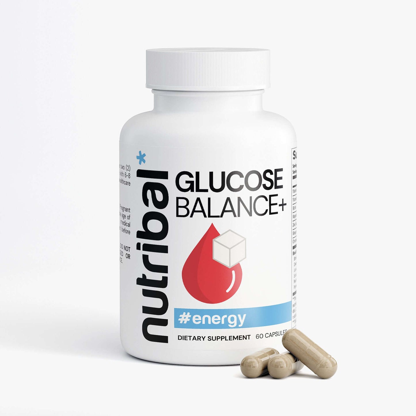 Nutribal® Energy GLUCOSE BALANCE+ – Premium Daily Metabolic Wellness Support 💧