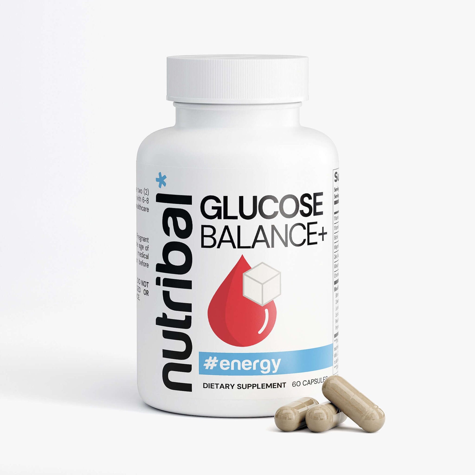 Nutribal® Energy GLUCOSE BALANCE+ – Premium Daily Metabolic Wellness Support 💧