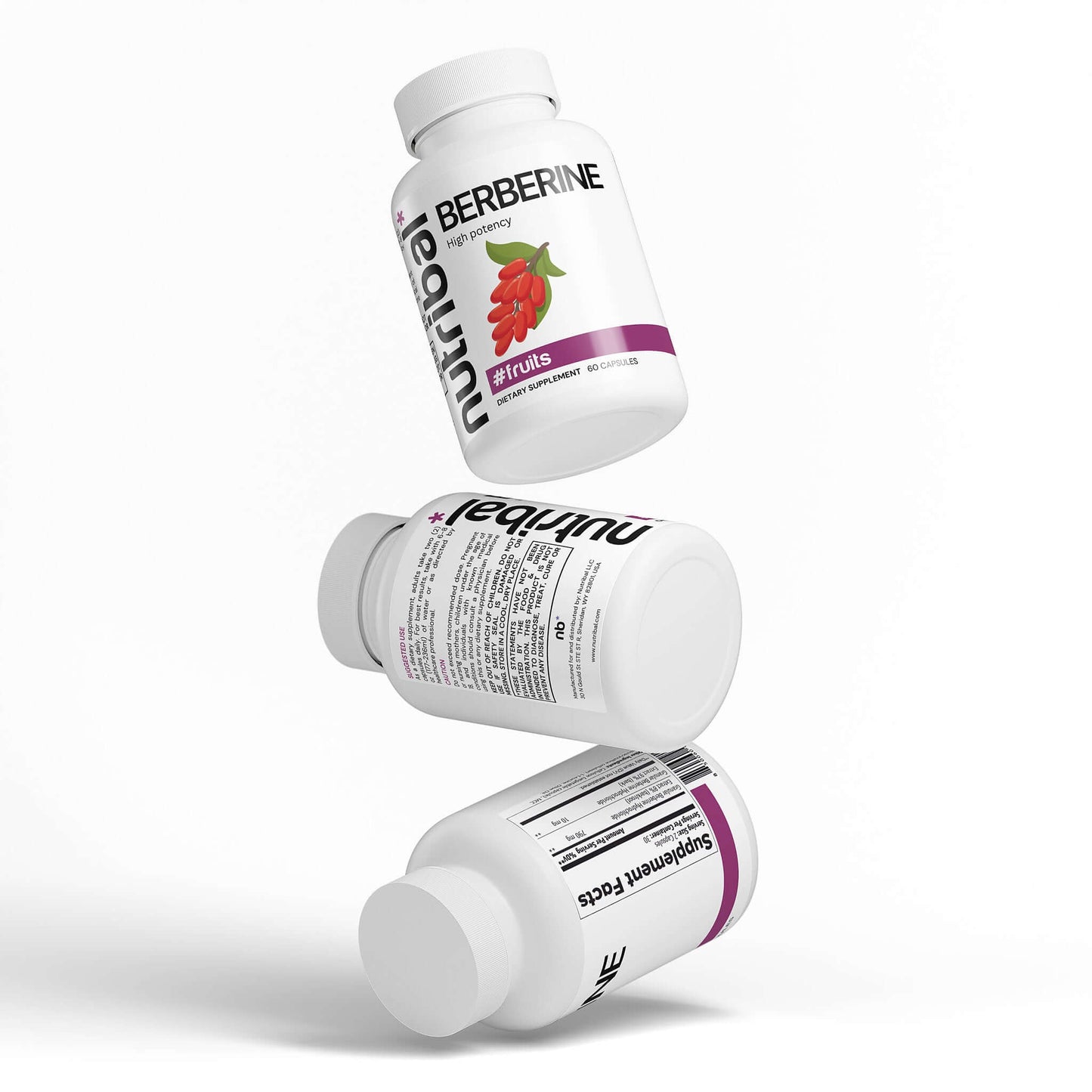 Nutribal® Fruits BERBERINE – Premium Daily Metabolic Wellness Support 🌿