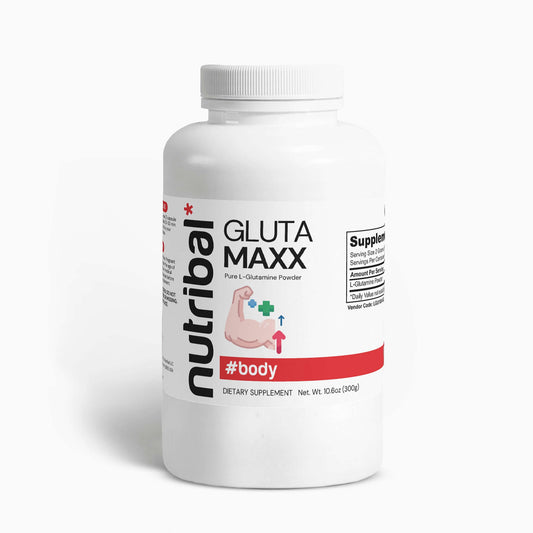 Nutribal® Body GLUTAMAXX – Premium L-Glutamine Amino Acid Support ⚡