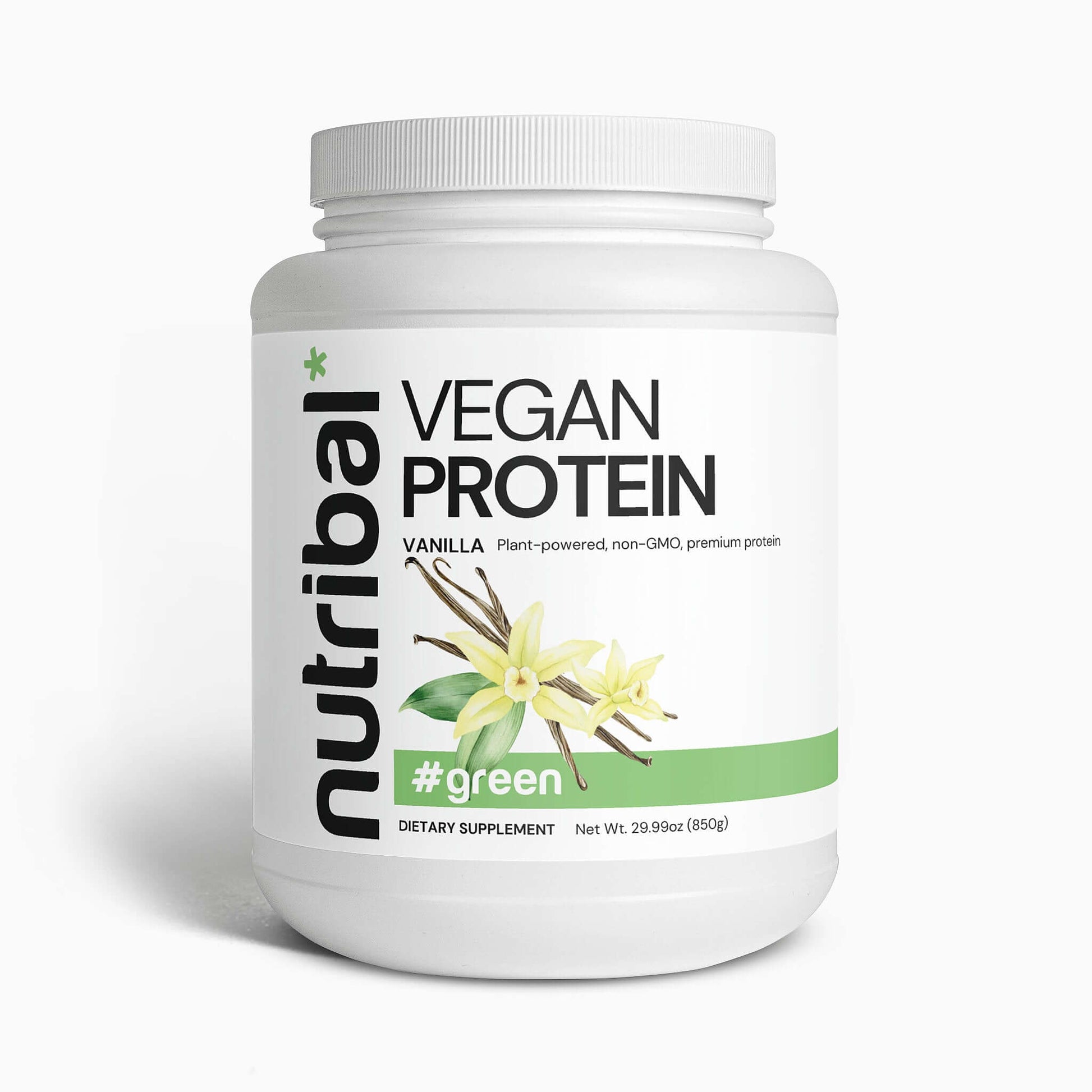 Nutribal® Green VEGAN PROTEIN – Premium Daily Plant Protein & Wellness Nutrition 💪
