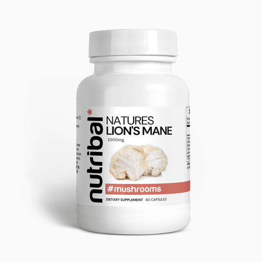 Nutribal® Mushrooms LION’S MANE – Clarity. Mood. Memory. 🍄