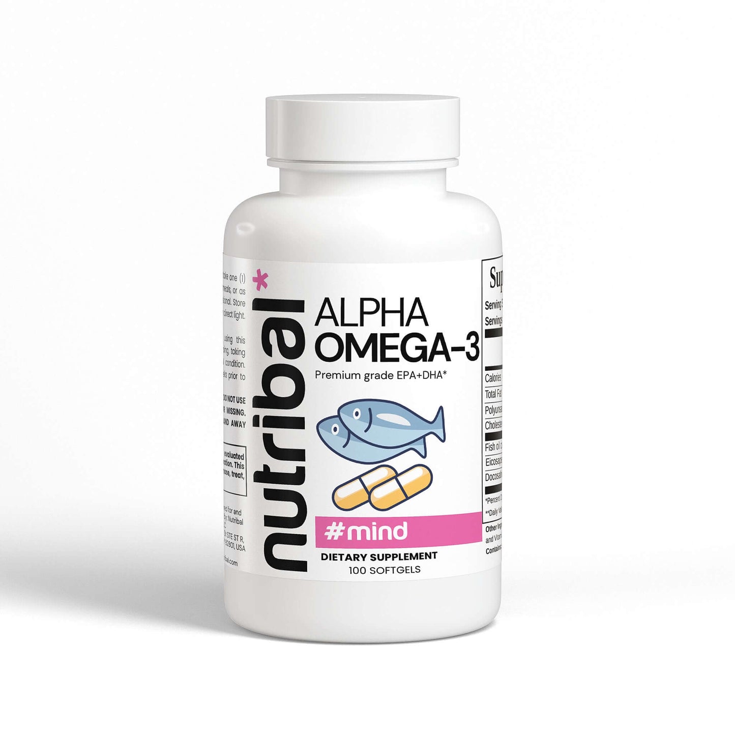 Nutribal® Mind OMEGA-3 ALPHA – Premium Daily Essential Fatty Acid Support 🐟
