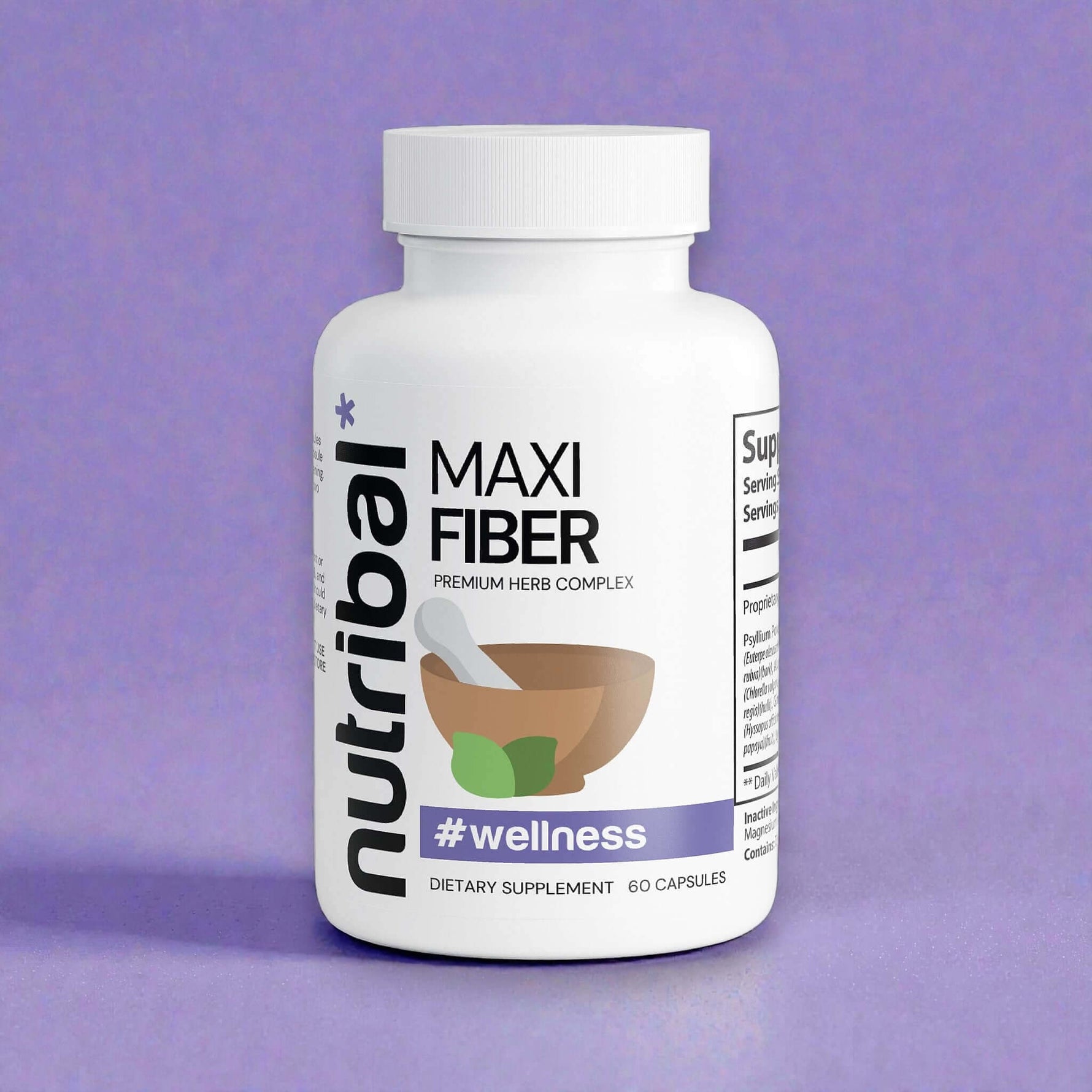 Psyllium Husk & Acai Berry — MAXI FIBER Nutribal®