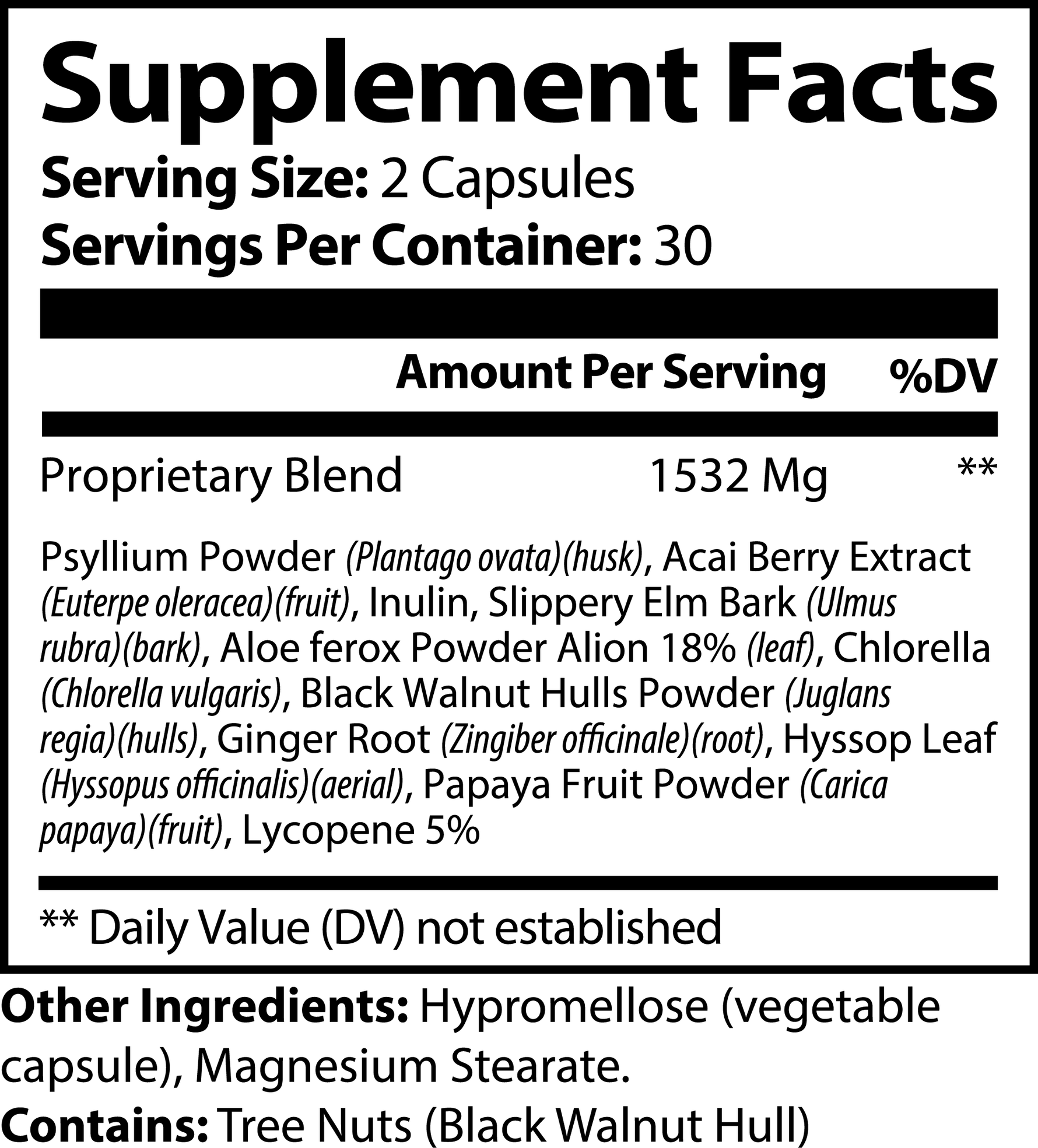 Psyllium Husk & Acai Berry — MAXI FIBER Nutribal®