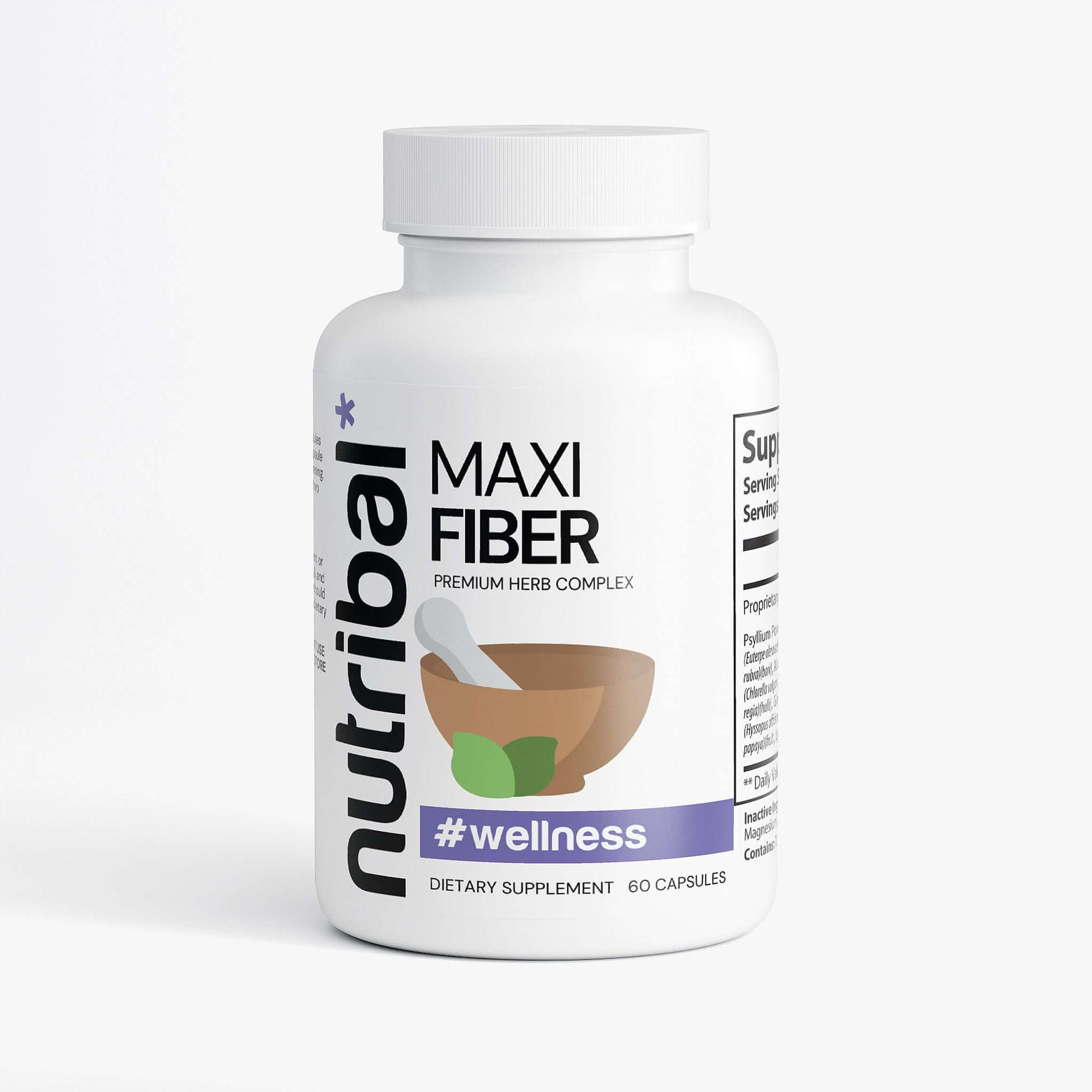 Psyllium Husk & Acai Berry — MAXI FIBER Nutribal®