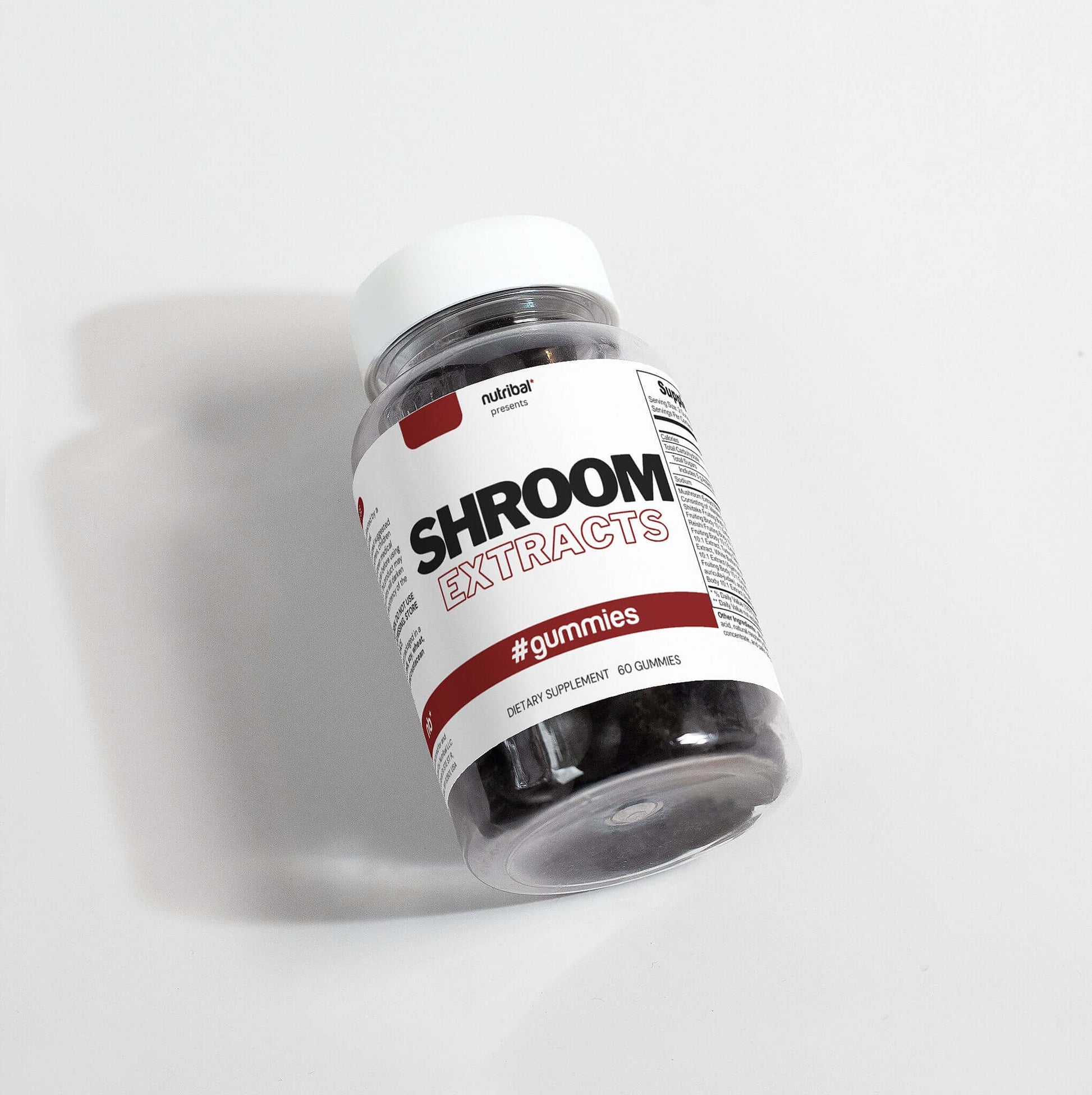 Nutribal® Gummies SHROOM EXTRACTS – Premium Daily Mushroom Gummies & Botanical Wellness 🍄