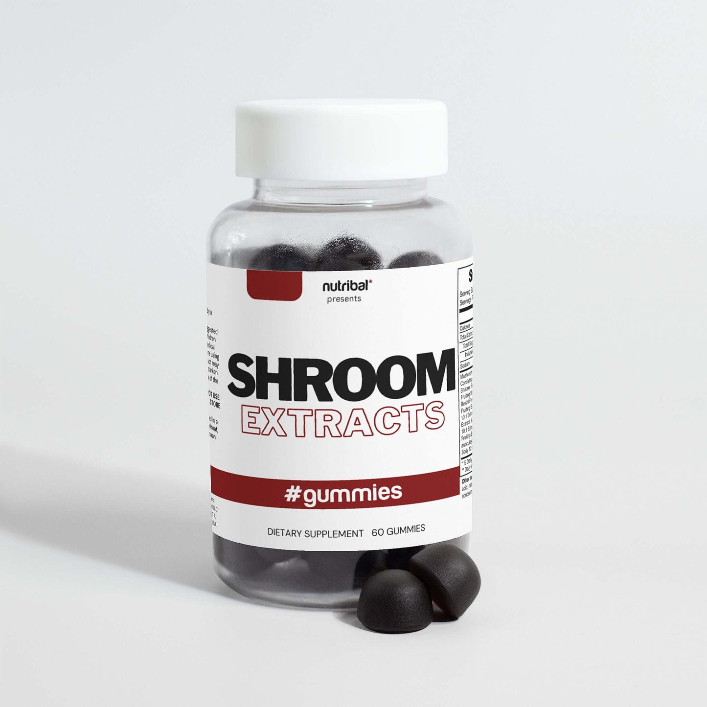 Nutribal® Gummies SHROOM EXTRACTS – Premium Daily Mushroom Gummies & Botanical Wellness 🍄