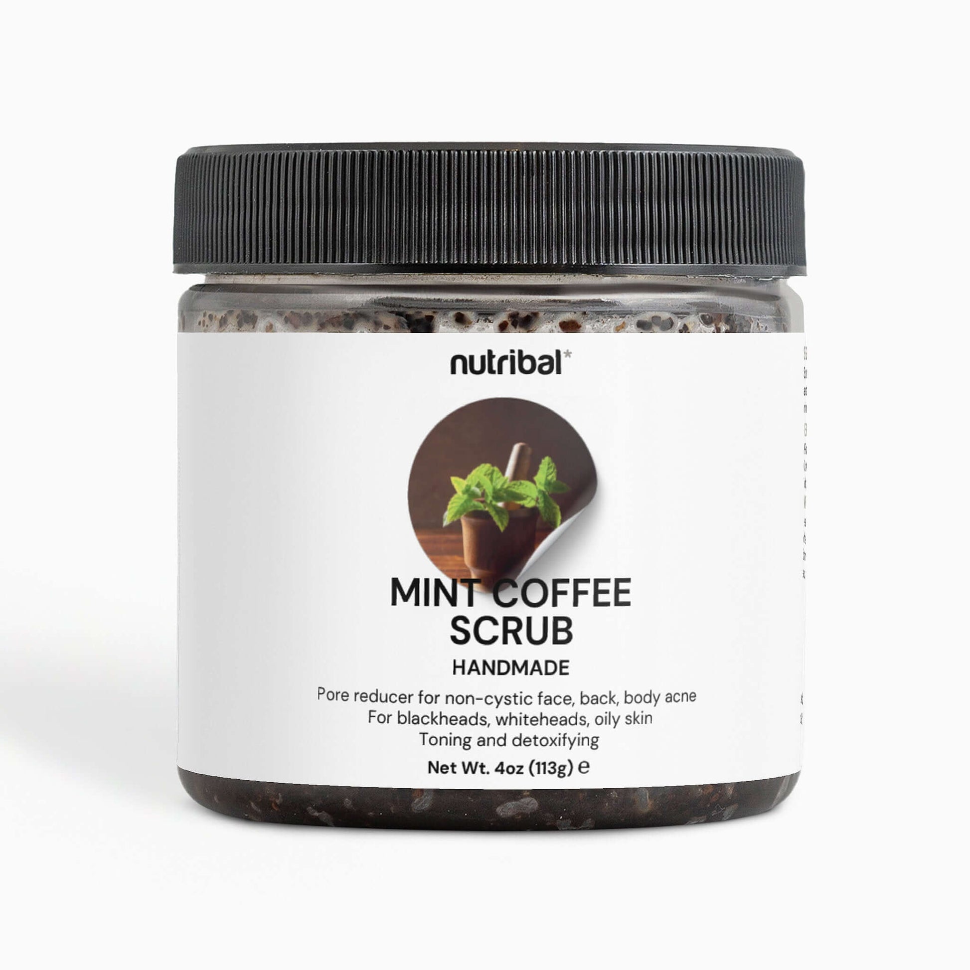Nutribal® Skin MINT COFFEE SCRUB – Premium Daily Body Exfoliation & Skin Wellness 🧴