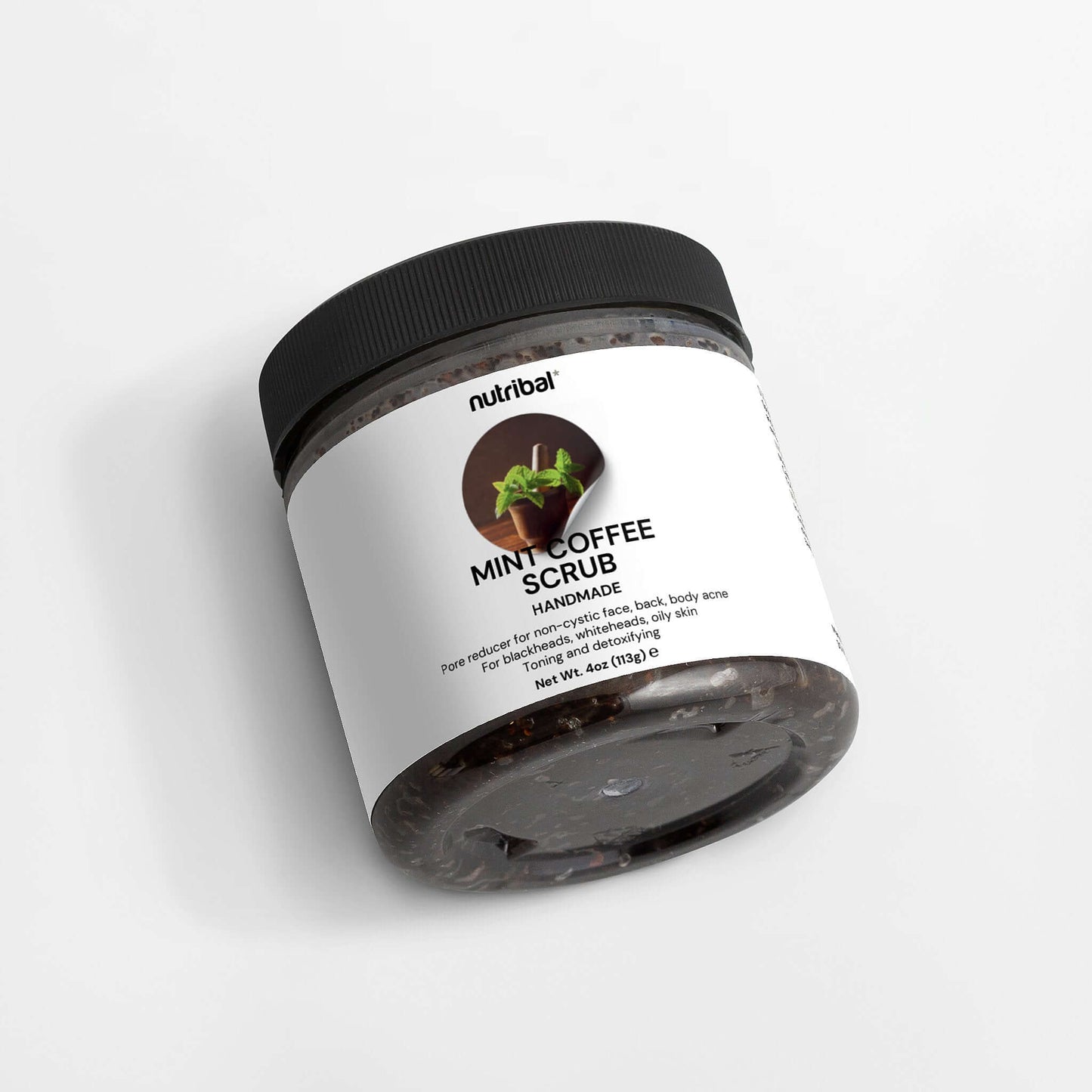 Nutribal® Skin MINT COFFEE SCRUB – Premium Daily Body Exfoliation & Skin Wellness 🧴